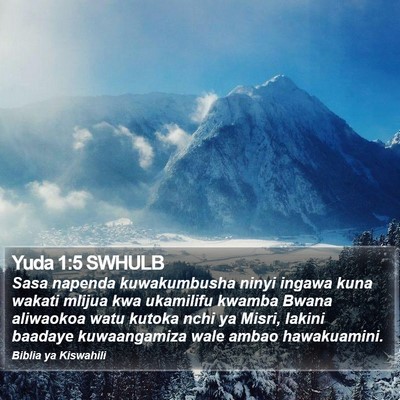 Yuda 1:5 SWHULB Bible Verse Image