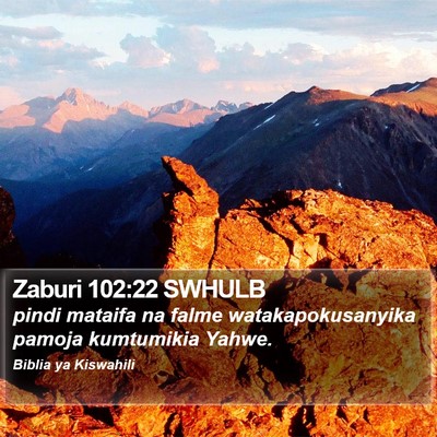 Zaburi 102:22 SWHULB Bible Verse Image