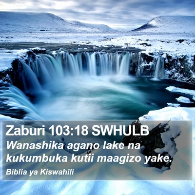 Zaburi 103:18 SWHULB Bible Verse Image
