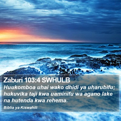 Zaburi 103:4 SWHULB Bible Verse Image