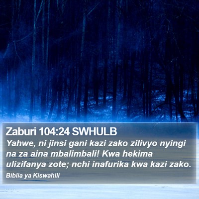 Zaburi 104:24 SWHULB Bible Verse Image