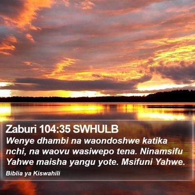 Zaburi 104:35 SWHULB Bible Verse Image