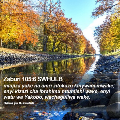 Zaburi 105:6 SWHULB Bible Verse Image