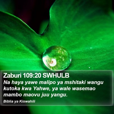 Zaburi 109:20 SWHULB Bible Verse Image
