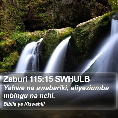 Zaburi 115:15 SWHULB Bible Verse Image