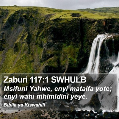 Zaburi 117:1 SWHULB Bible Verse Image