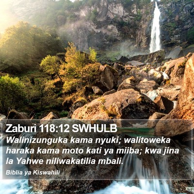 Zaburi 118:12 SWHULB Bible Verse Image