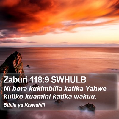 Zaburi 118:9 SWHULB Bible Verse Image