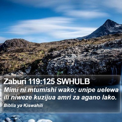 Zaburi 119:125 SWHULB Bible Verse Image