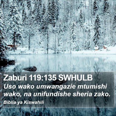 Zaburi 119:135 SWHULB Bible Verse Image
