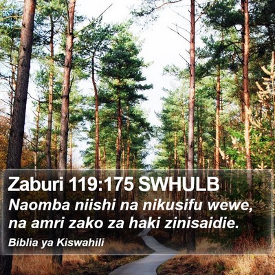 Zaburi 119:175 SWHULB Bible Verse Image