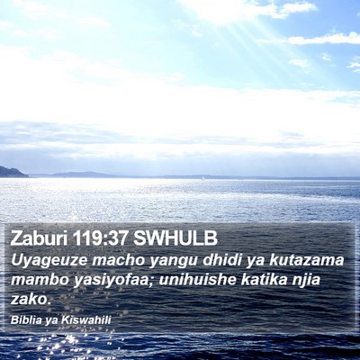 Zaburi 119:37 SWHULB Bible Verse Image