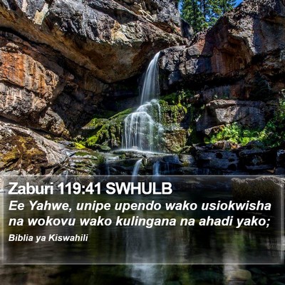Zaburi 119:41 SWHULB Bible Verse Image