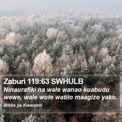 Zaburi 119:63 SWHULB Bible Verse Image