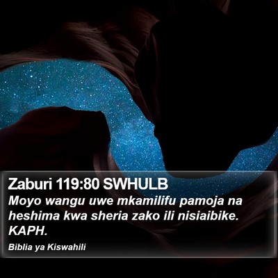 Zaburi 119:80 SWHULB Bible Verse Image