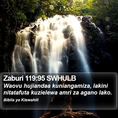 Zaburi 119:95 SWHULB Bible Verse Image