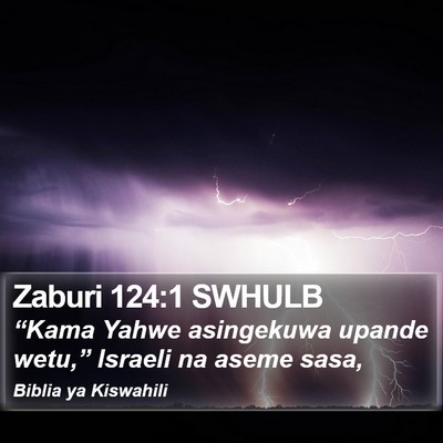 Zaburi 124:1 SWHULB Bible Verse Image
