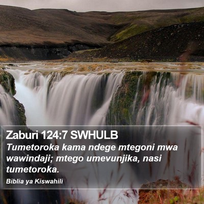 Zaburi 124:7 SWHULB Bible Verse Image