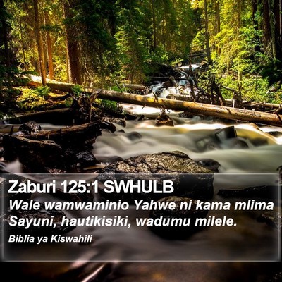 Zaburi 125:1 SWHULB Bible Verse Image