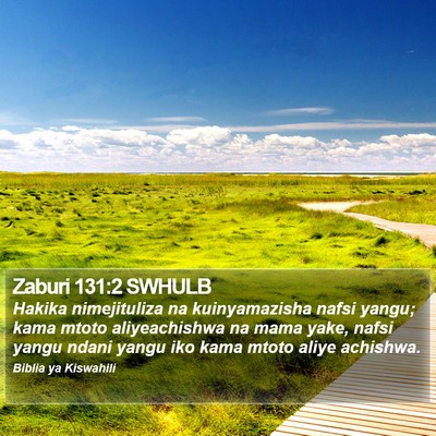 Zaburi 131:2 SWHULB Bible Verse Image
