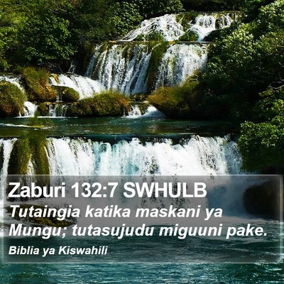 Zaburi 132:7 SWHULB Bible Verse Image