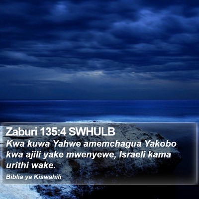 Zaburi 135:4 SWHULB Bible Verse Image