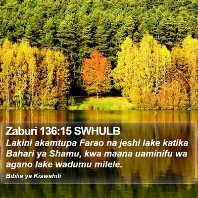 Zaburi 136:15 SWHULB Bible Verse Image