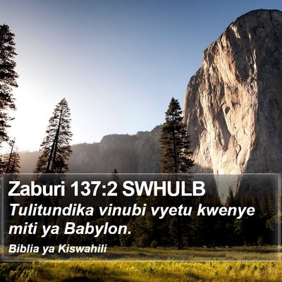 Zaburi 137:2 SWHULB Bible Verse Image