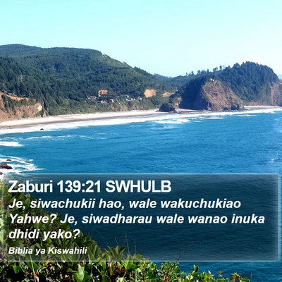 Zaburi 139:21 SWHULB Bible Verse Image