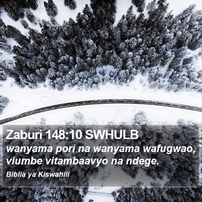 Zaburi 148:10 SWHULB Bible Verse Image