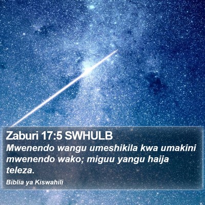 Zaburi 17:5 SWHULB Bible Verse Image