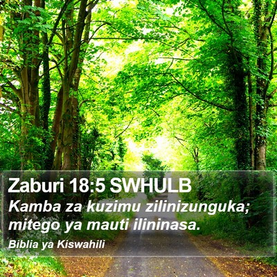 Zaburi 18:5 SWHULB Bible Verse Image
