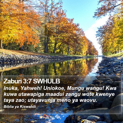 Zaburi 3:7 SWHULB Bible Verse Image
