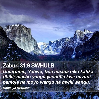 Zaburi 31:9 SWHULB Bible Verse Image