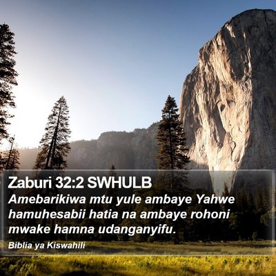 Zaburi 32:2 SWHULB Bible Verse Image