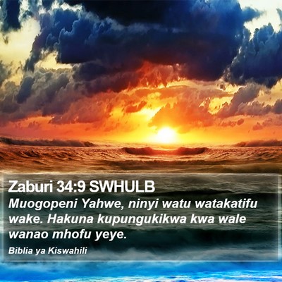 Zaburi 34:9 SWHULB Bible Verse Image