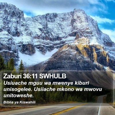 Zaburi 36:11 SWHULB Bible Verse Image