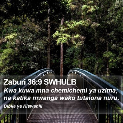 Zaburi 36:9 SWHULB Bible Verse Image