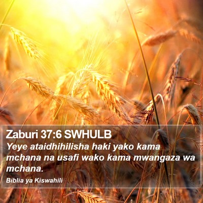 Zaburi 37:6 SWHULB Bible Verse Image