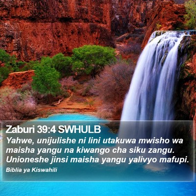 Zaburi 39:4 SWHULB Bible Verse Image