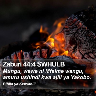 Zaburi 44:4 SWHULB Bible Verse Image