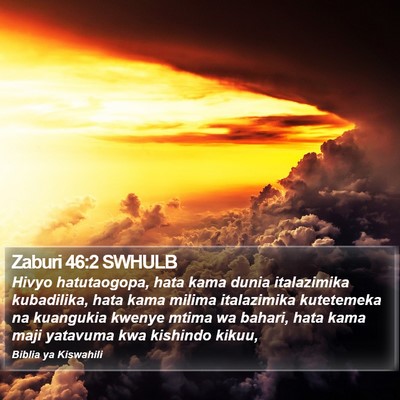 Zaburi 46:2 SWHULB Bible Verse Image