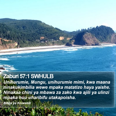 Zaburi 57:1 SWHULB Bible Verse Image