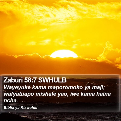 Zaburi 58:7 SWHULB Bible Verse Image