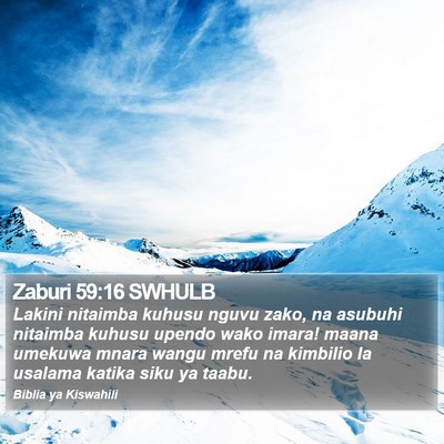 Zaburi 59:16 SWHULB Bible Verse Image