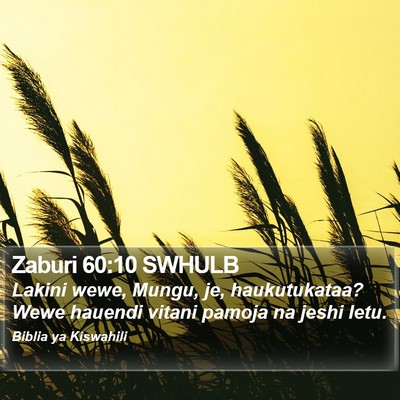 Zaburi 60:10 SWHULB Bible Verse Image