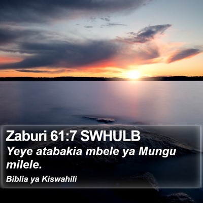 Zaburi 61:7 SWHULB Bible Verse Image