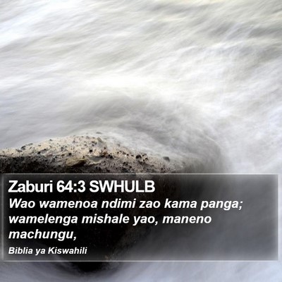 Zaburi 64:3 SWHULB Bible Verse Image