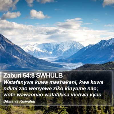 Zaburi 64:8 SWHULB Bible Verse Image