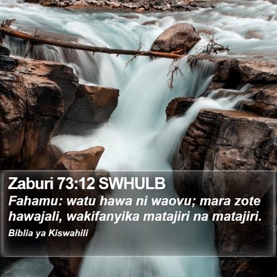 Zaburi 73:12 SWHULB Bible Verse Image